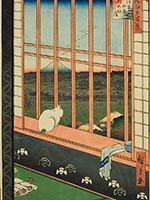 Asakusa Rice Fields and Torinomachi Festival - Utagawa Hiroshige