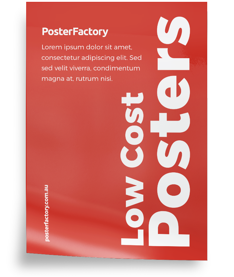 PosterFactory Low Cost Poster Paper