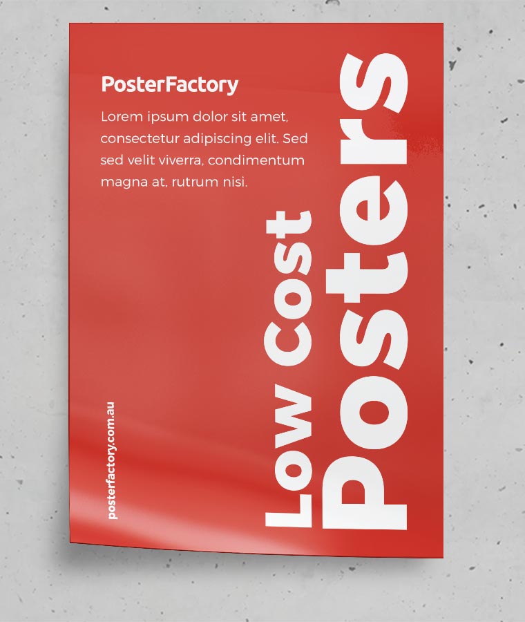 PosterFactory Low Cost Posters